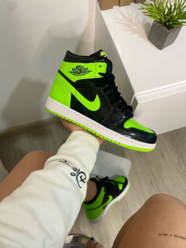 Jordan Retro 1 Parent Green Mujer y Hombre