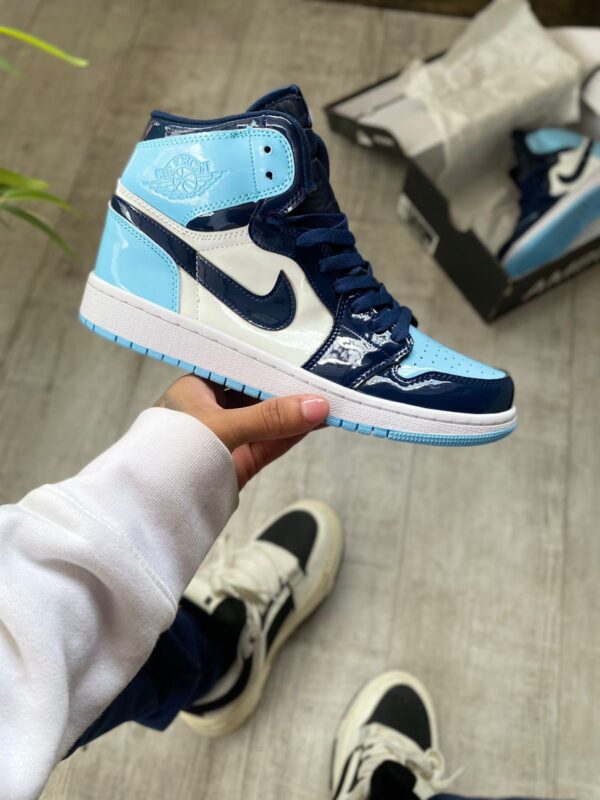 Jordan Retro 1 Charol OG Hight UNC Mujer y Hombre