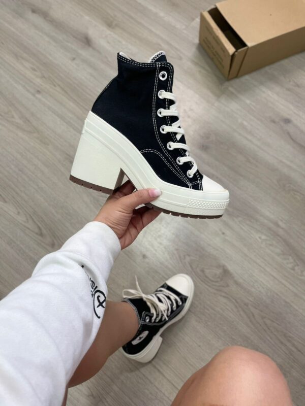 Converse All Star Bota Tacon Mujer - Image 2